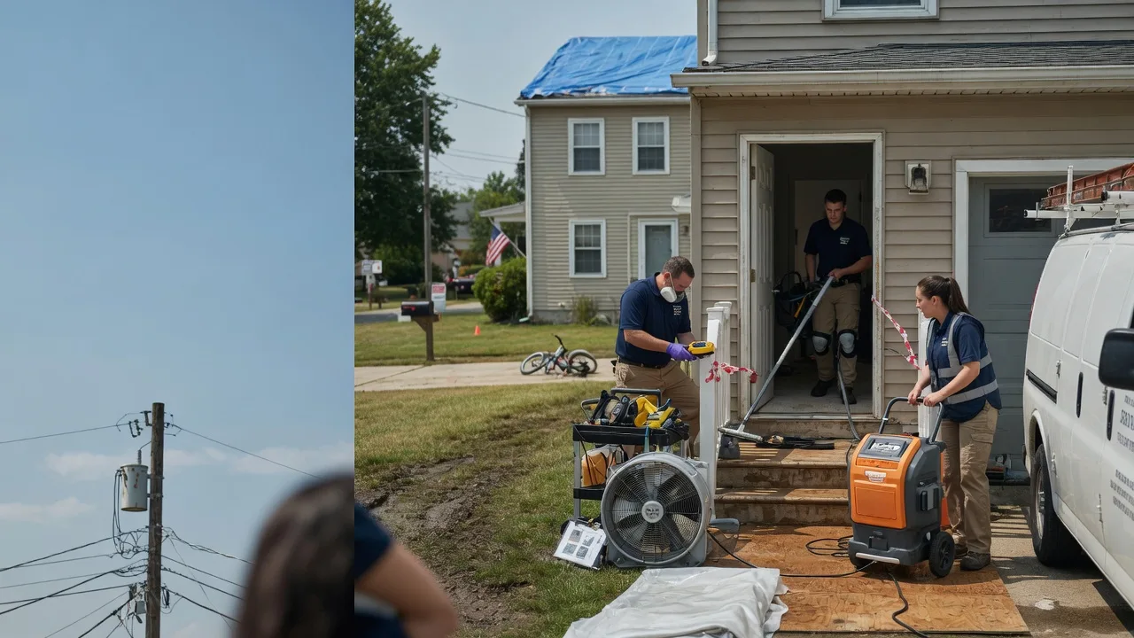 Water Damage Repair in Whitehall, WI near me